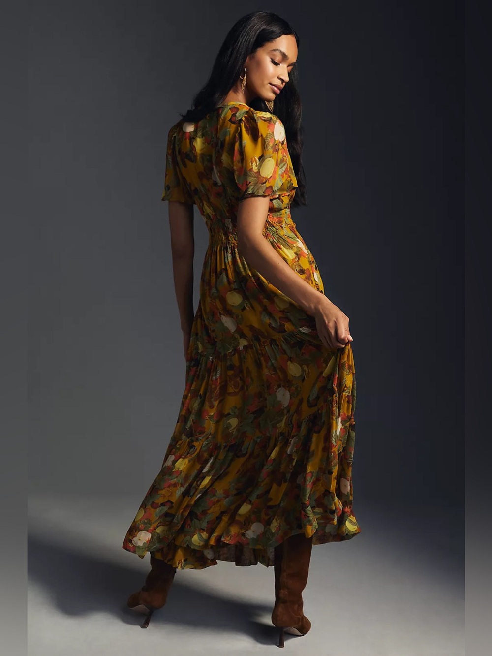 Anthropologie The Somerset Maxi Dress: Chiffon Edition - Picture 3 of 6